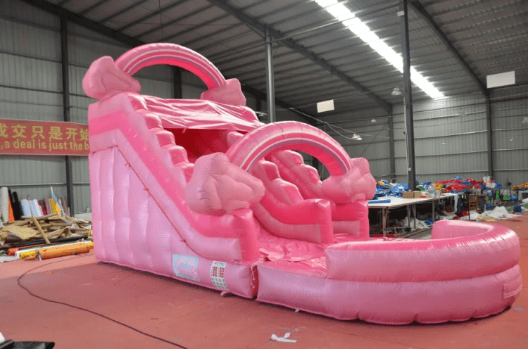 Pink Glitter Waterslide